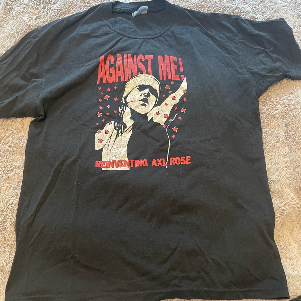 AM! Hanes Black T-Shirt